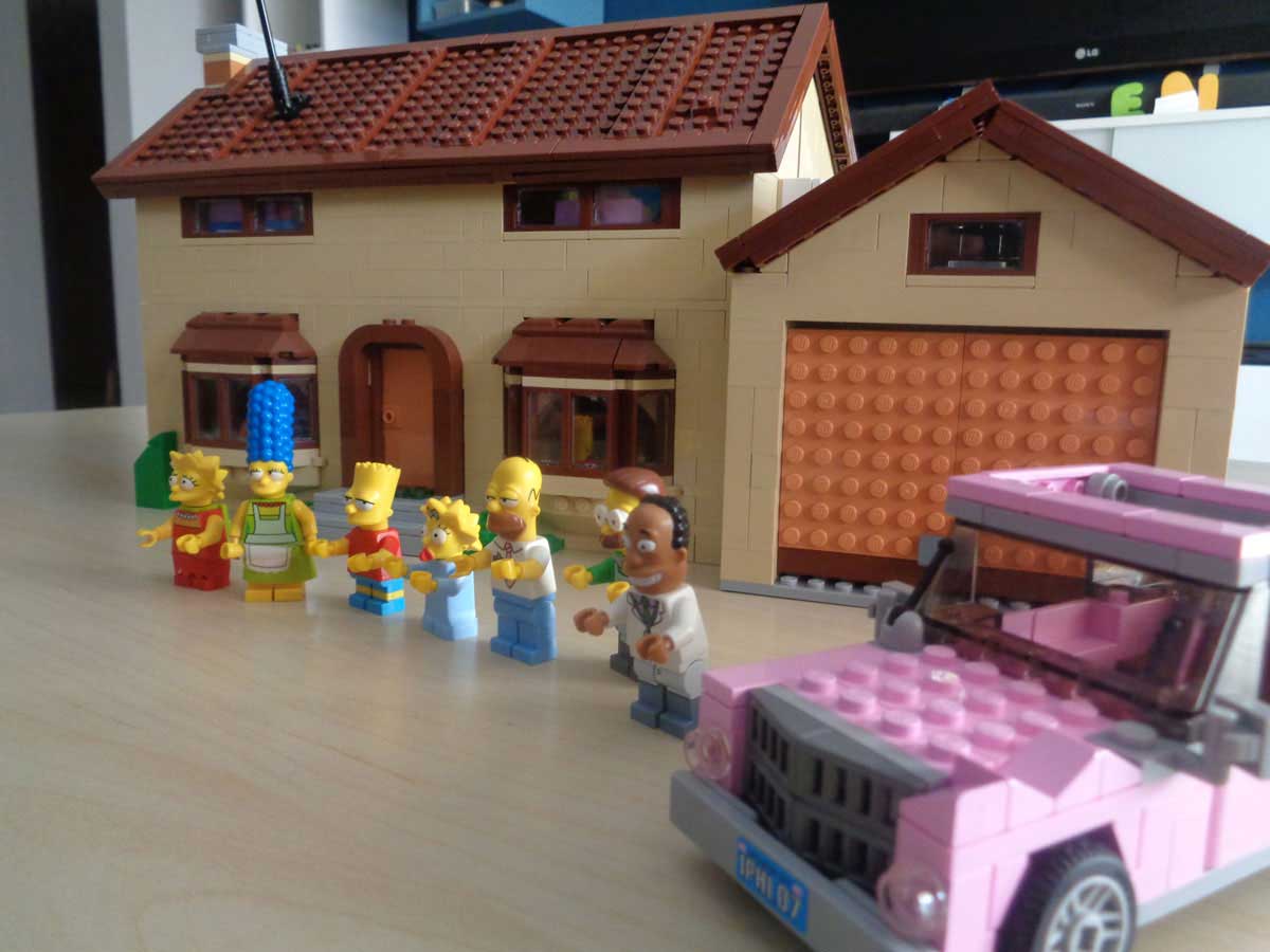 LEGO Casa de los Simpsons